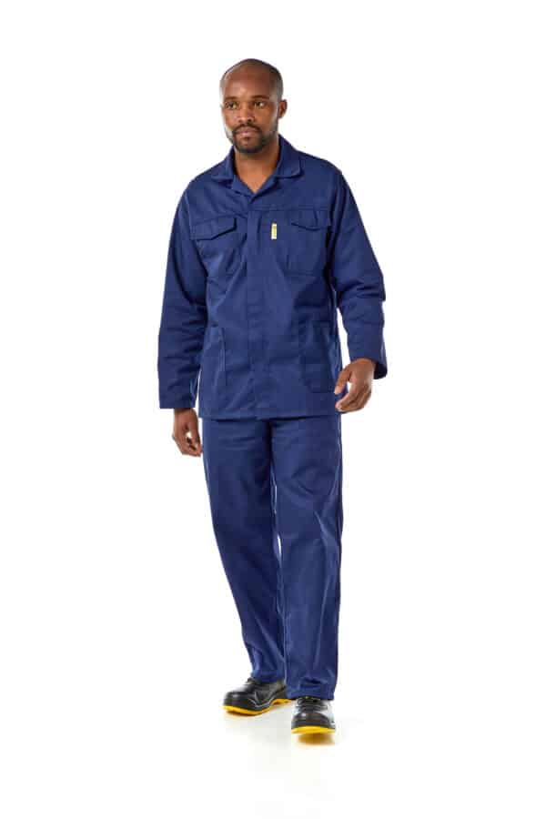 CONTI SUIT POLYCOTTON TWO PIECE ROYAL BLUE